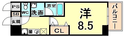クレセールONE 間取り