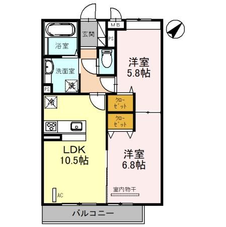 シャルム アンジュ 間取り
