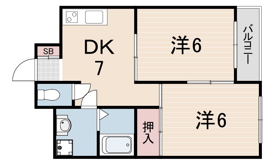 グランヴィア甲南 間取り