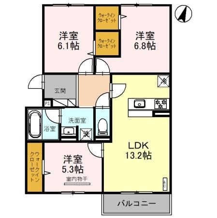 エレナ本山 間取り