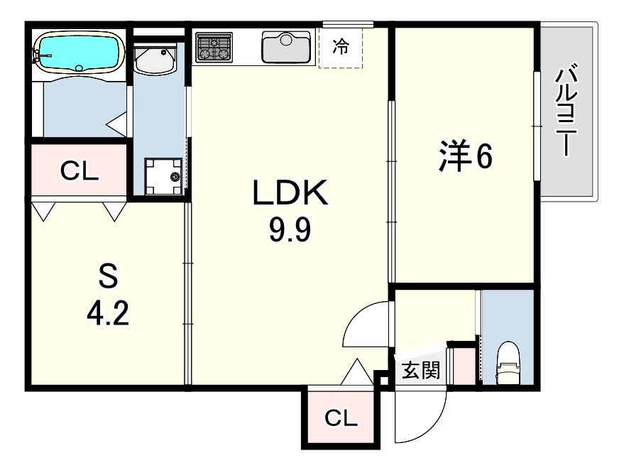 THE RESIDENCE 大庄西町 間取り