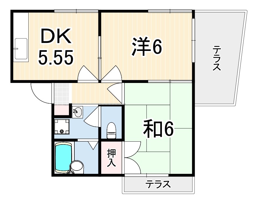 エトワールハイム立花 間取り