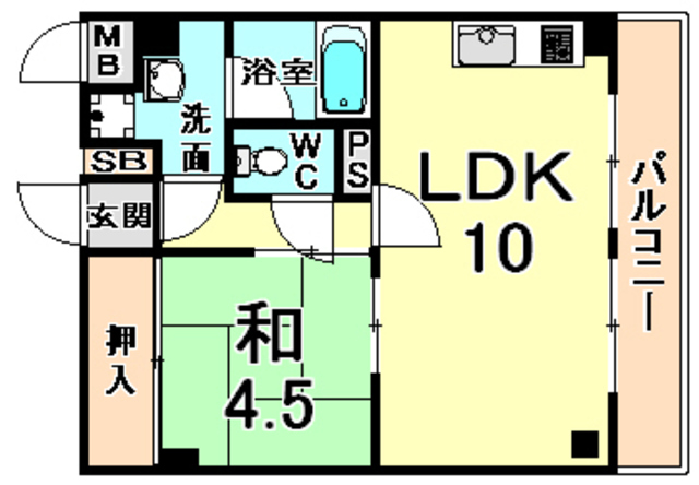 メゾンオリエント 間取り