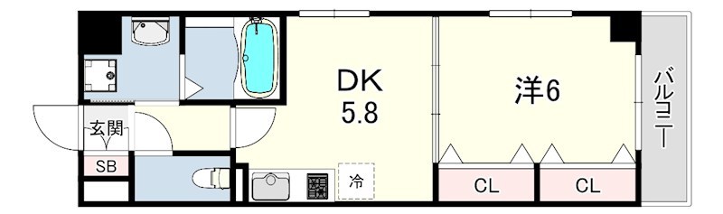 エスペランサ御影2 間取り