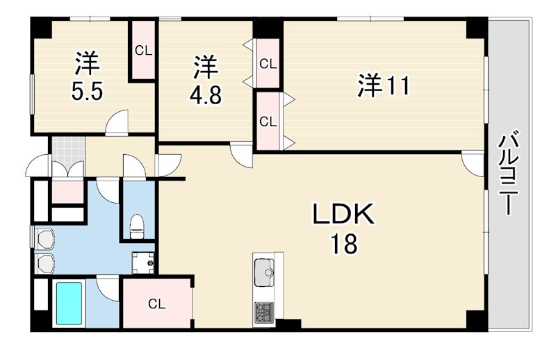 菟原ビル 間取り