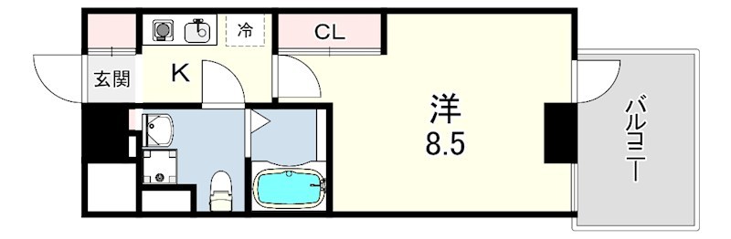 兵庫県西宮市戸田町 間取り