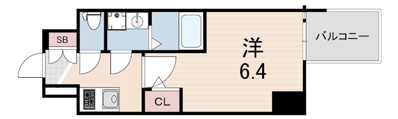 エスリード神戸三宮ヒルズ 間取り