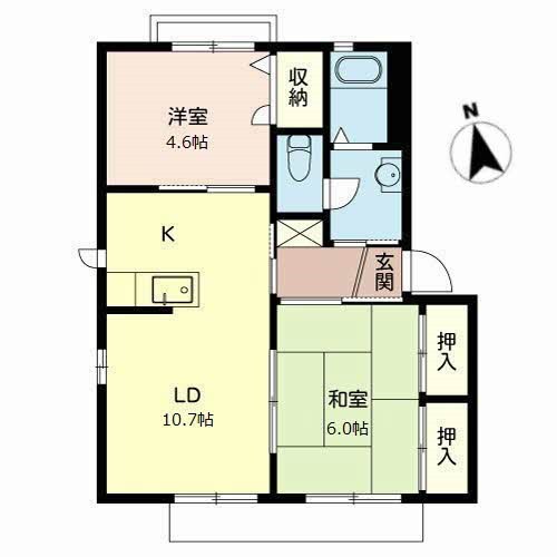 バリュージュ西島 間取り