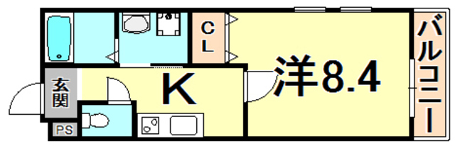フジパレス西宮WEST 間取り