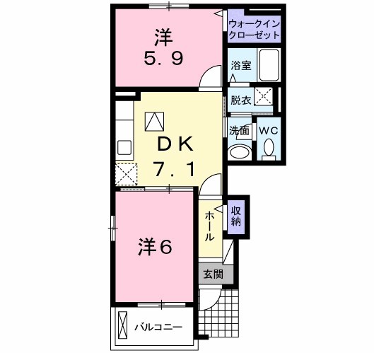 ウエストシー 間取り