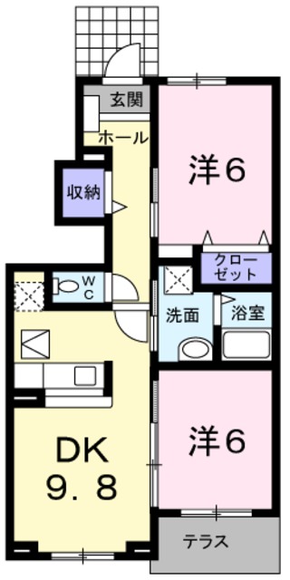 兵庫県明石市和坂１丁目 間取り