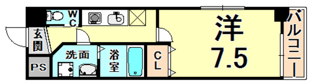華プレシャス新伊丹 間取り