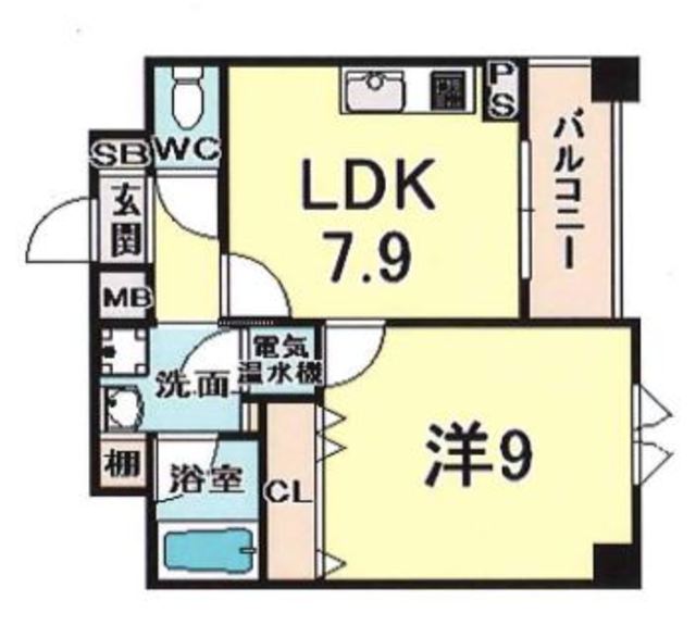 西宮アネックス 間取り
