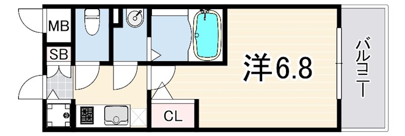 エスリードレジデンス神戸三宮 間取り