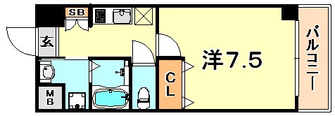 アドバンス神戸グルーブ 間取り