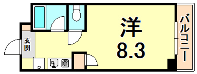 ROYALE離宮西宮 間取り
