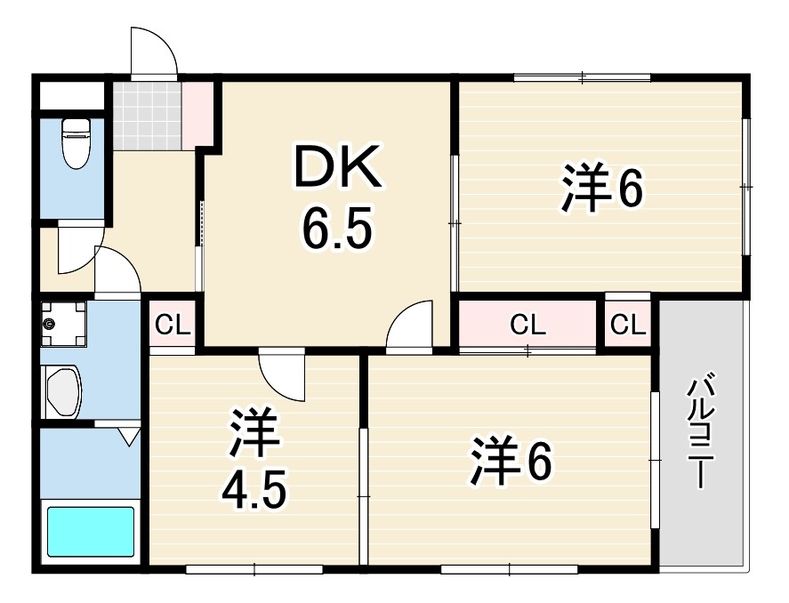 アヴェニール深江南 間取り