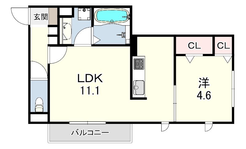 キャトルセゾン 間取り