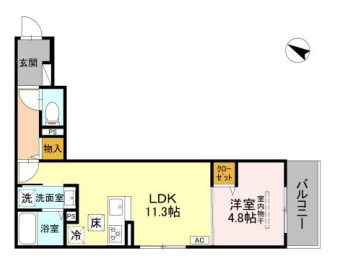 D-ROOM大塚町 間取り