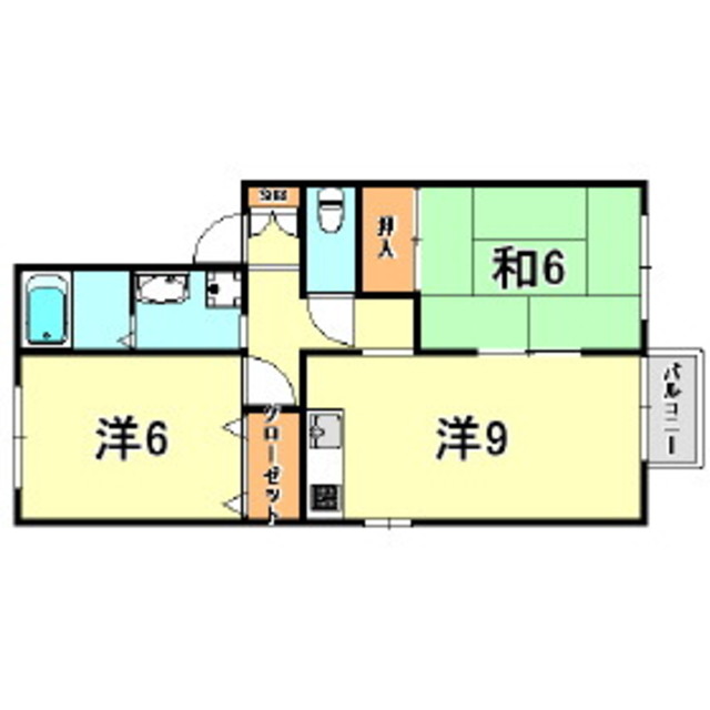 ヒルズ大谷２ 間取り