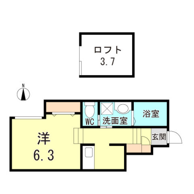 あんしん+宮川町08-3006 間取り