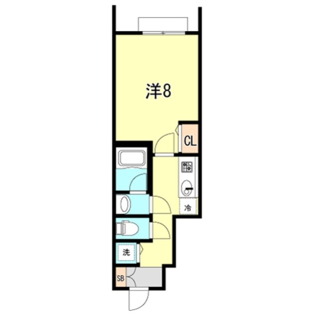 ラフィーネ神戸NORTH WING 間取り