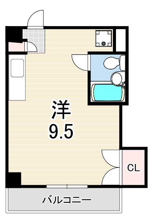 ドミトリー石屋川 間取り