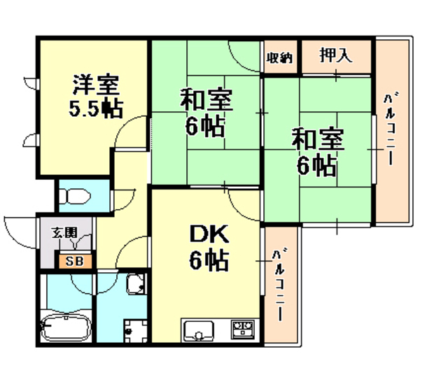 ジーライズ東灘深江 間取り