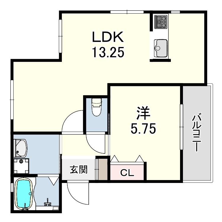 エムグレース神戸長田 間取り