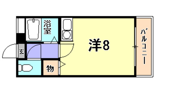 セント中御影 間取り