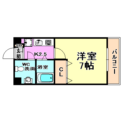 オズコート神戸本山 間取り