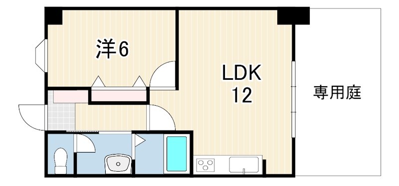 フォルザ住吉S棟 間取り