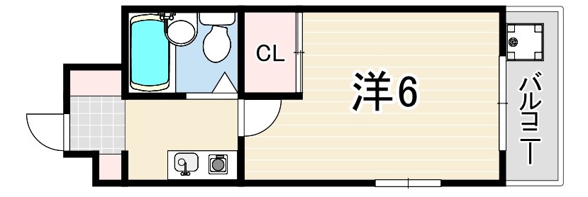兵庫県神戸市長田区浪松町５丁目 間取り