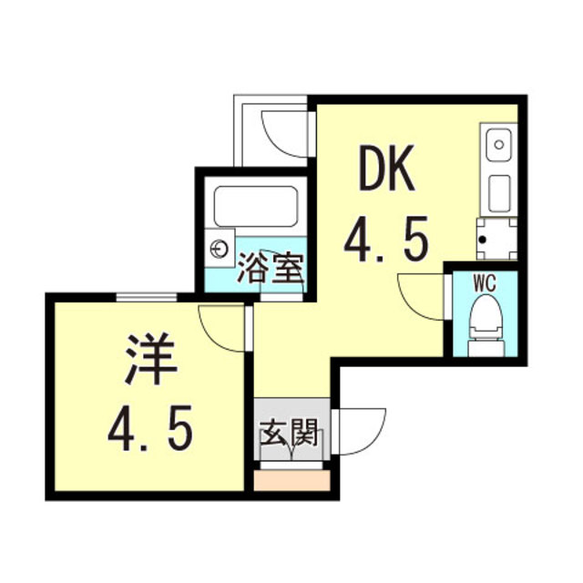アメニティ東神戸  間取り