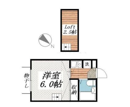 カーサ鵠沼 間取り
