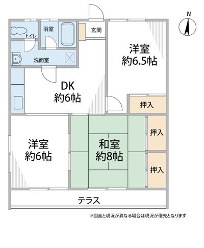 石湘ハイツ 間取り