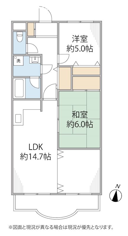 ベルパレス湘南 間取り
