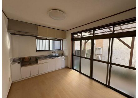 長後戸建貸家 キッチン
