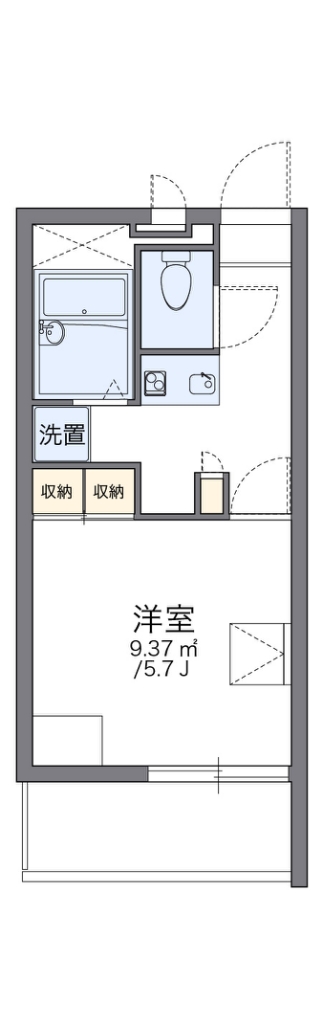 レオパレスハピネス湘南 間取り