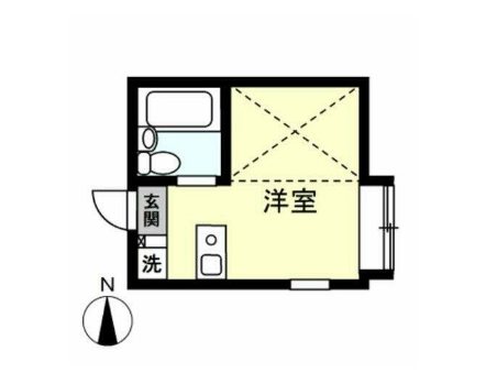 パンシオン湘南台Ｎｏ．２ 間取り