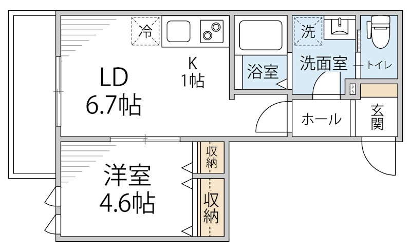 シャンドフルール 間取り