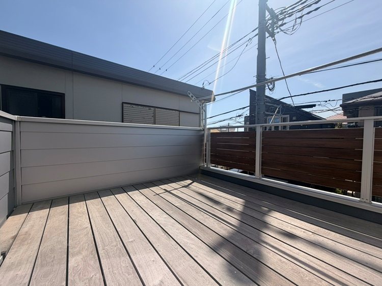 白浜町戸建 ベランダ