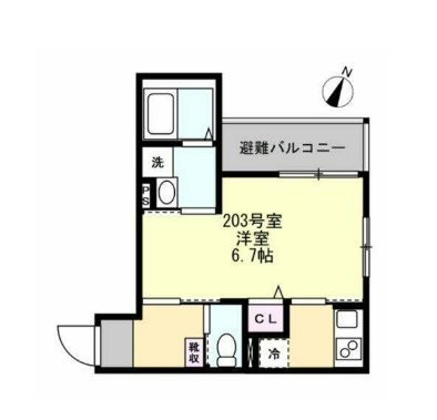 ベイルームコート辻堂 間取り