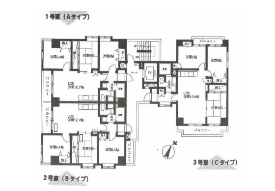 クレスト湘南 間取り