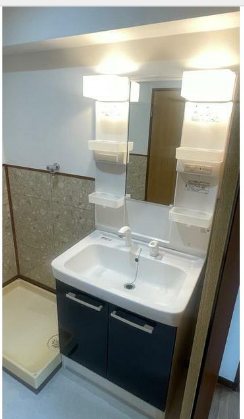 クレスト湘南 洗面所