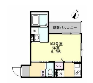 ベイルームコート辻堂 間取り