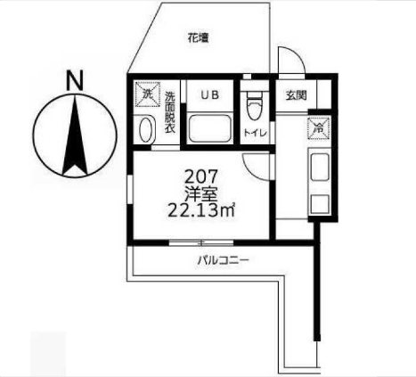 Bright Stage Tsujido 間取り