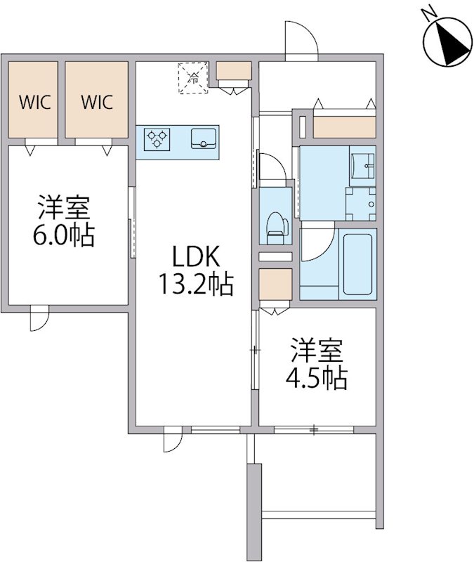 パークアヴェニュー湘南辻堂　南棟 間取り