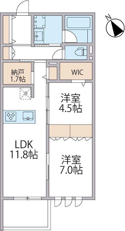 パークアヴェニュー湘南辻堂　南棟 間取り
