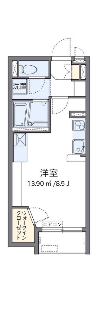 ミランダパレス湘南本宿 間取り
